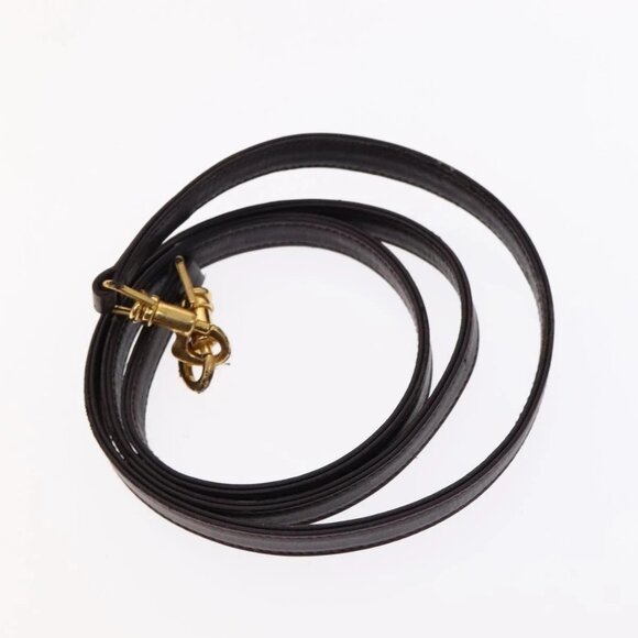 GUCCI Hand Bag Leather 2way Purple Gold Auth 107260 - Picture 9 of 16